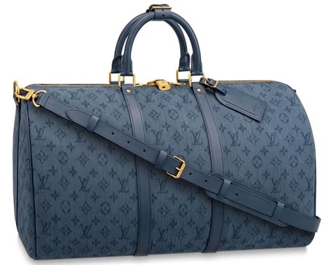 louis vuitton navy sac duffle|Louis Vuitton luggage bag.